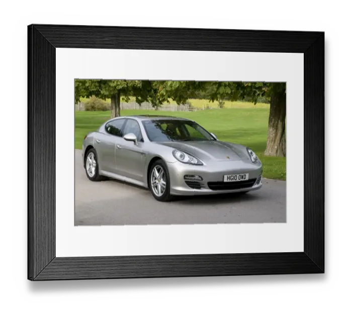 Framed Print : 2010 Porsche Panamera