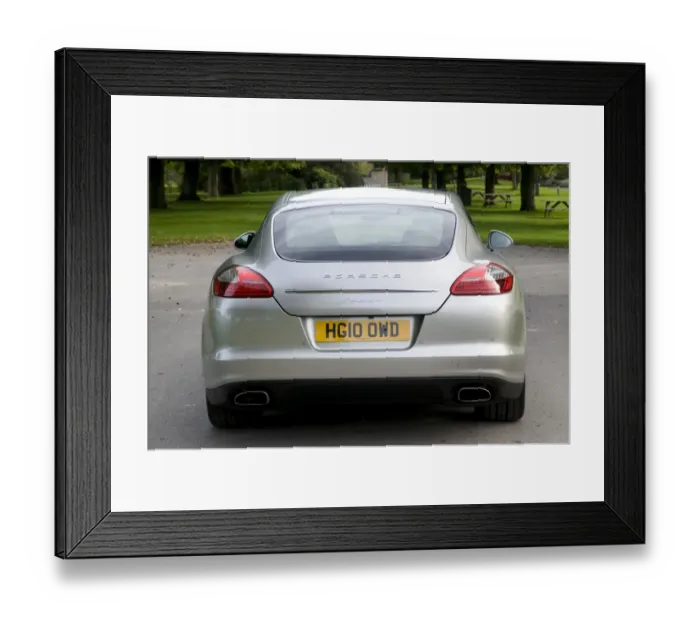 Framed Print : 2010 Porsche Panamera