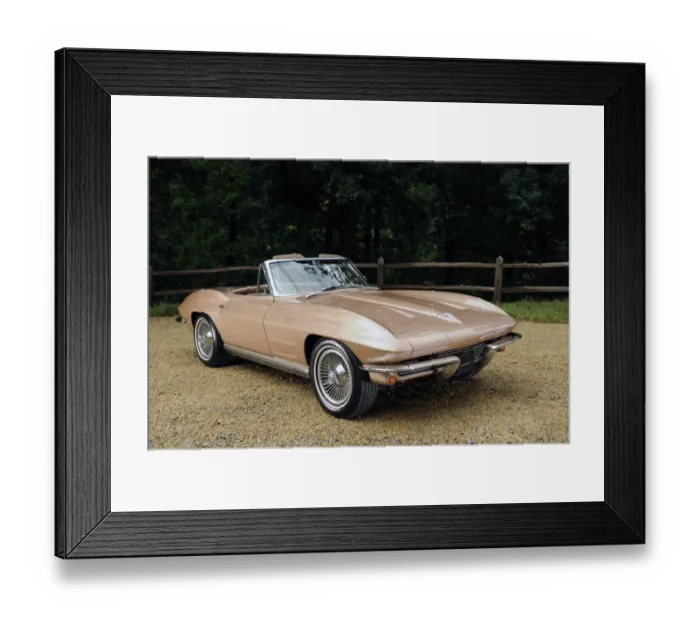 Framed Print : Chevrolet Corvette Framed Print : Chevrolet Corvette
