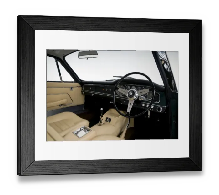 Framed Print : 1963 Maserati Sebring
