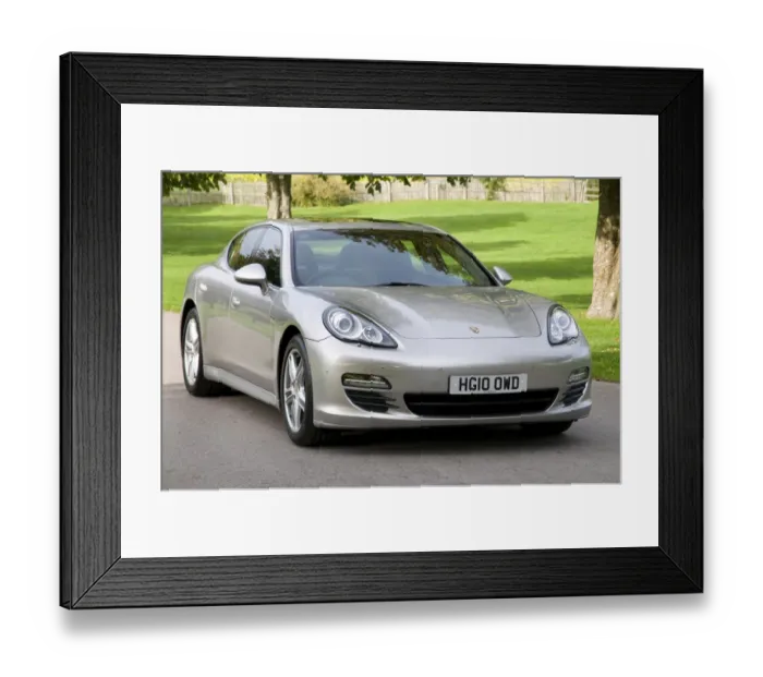 Framed Print : 2010 Porsche Panamera