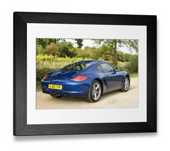 Framed Print : 2010 Porsche Cayman Framed Print : 2010 Porsche Cayman