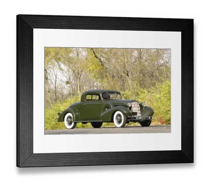 Framed Print : Cadillac V8 355d