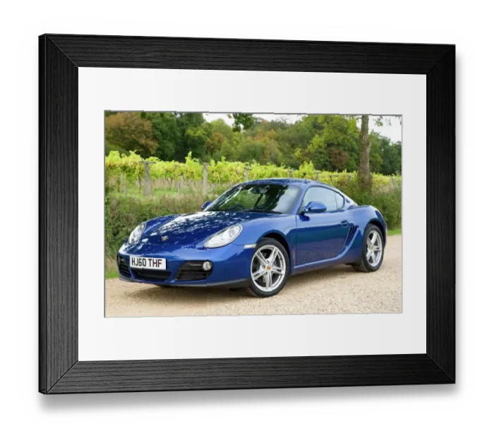 Framed Print : 2010 Porsche Cayman Framed Print : 2010 Porsche Cayman