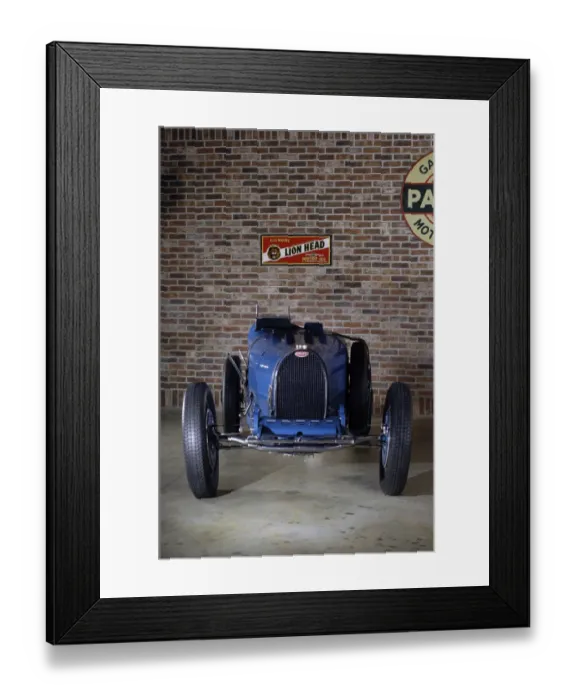 Framed Print : Bugatti T 35b Crosthwaite