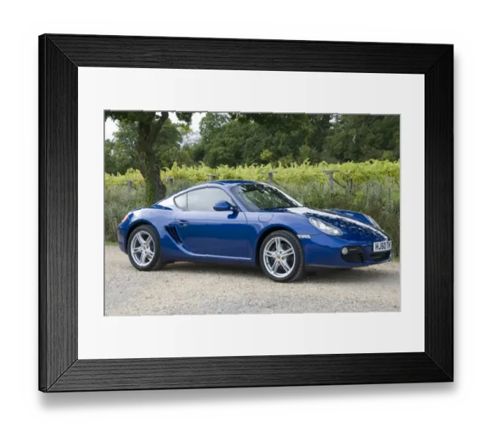 Framed Print : 2010 Porsche Cayman Framed Print : 2010 Porsche Cayman