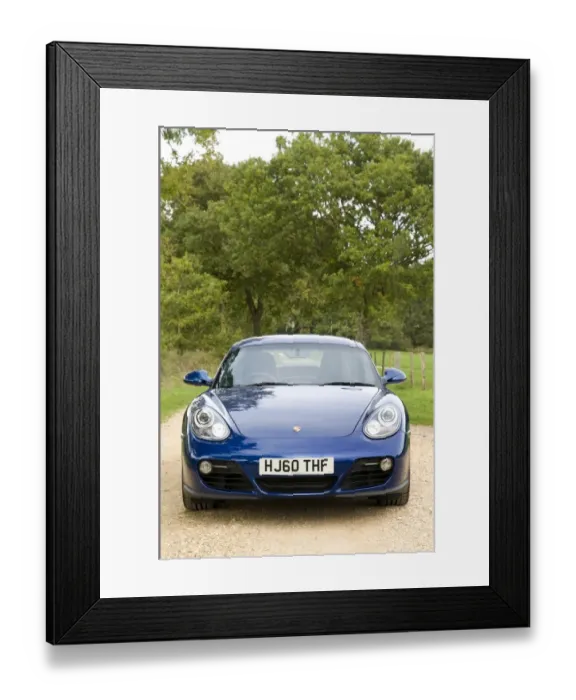 Framed Print : 2010 Porsche Cayman