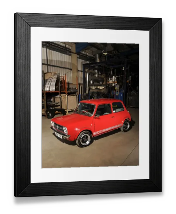 Framed Print : Austin Mini 1275 GT 1980