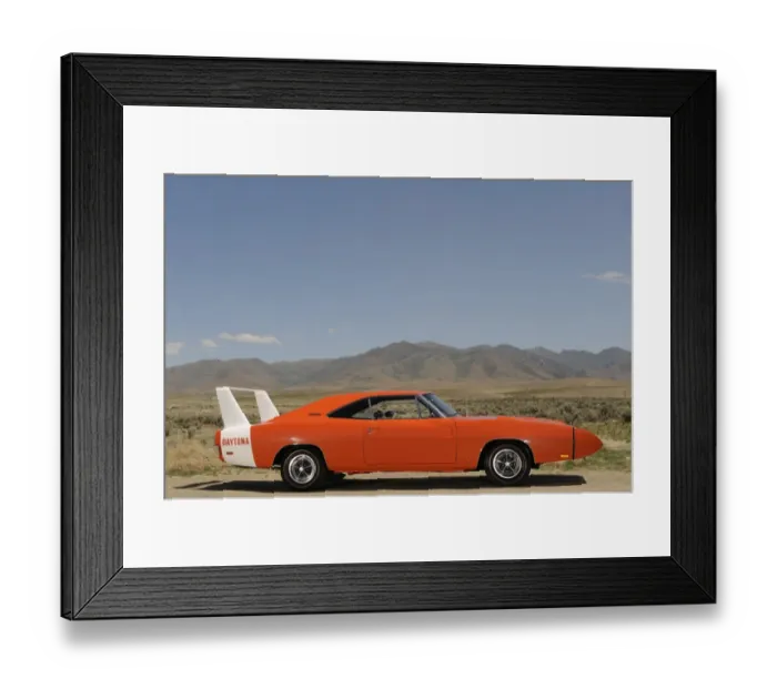 Framed Print : Dodge Charger Daytona Framed Print : Dodge Charger Daytona