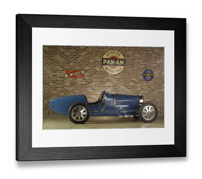 Framed Print : Bugatti T 35b Crosthwaite