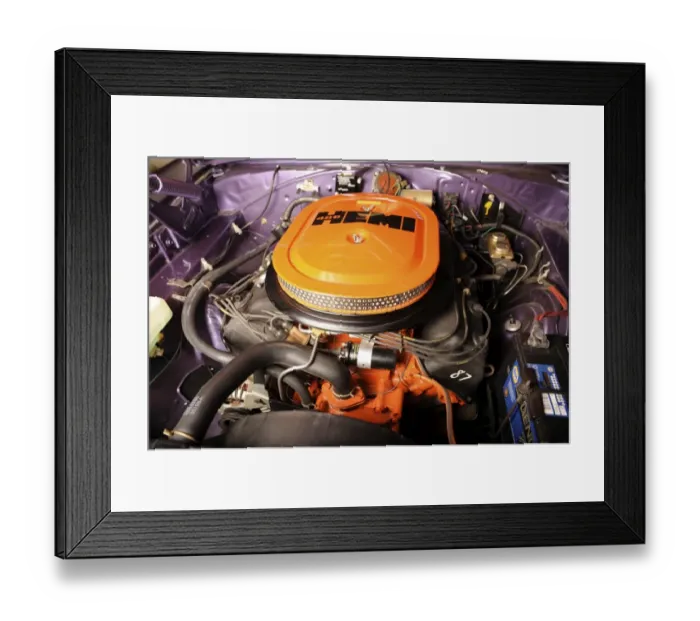 Framed Print : Dodge Coronet Hemi