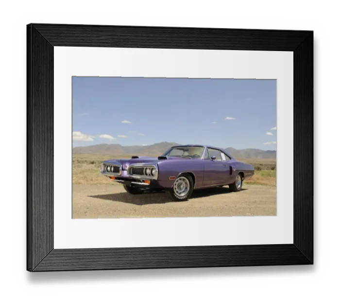 Framed Print : Dodge Coronet Hemi
