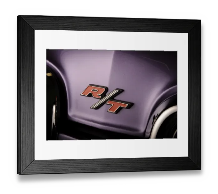 Framed Print : Dodge Coronet Hemi