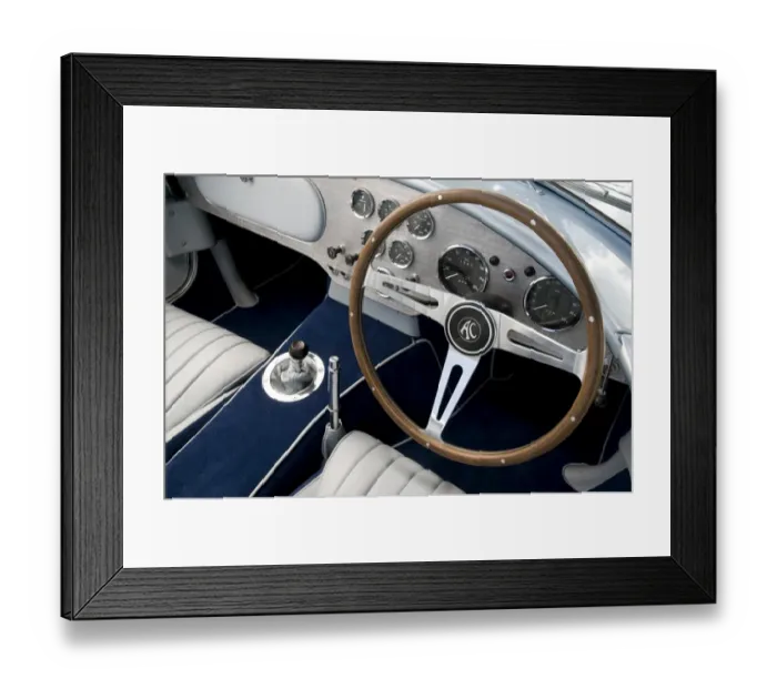 Framed Print : 1964 AC Cobra MKII