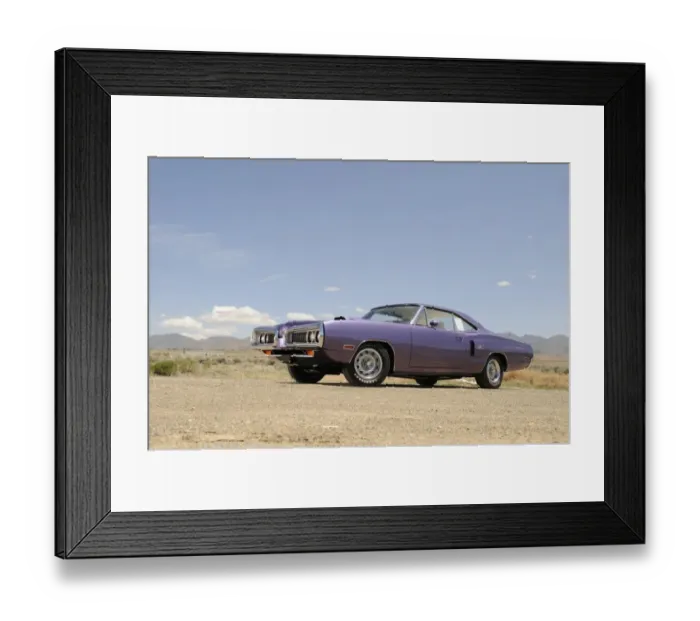 Framed Print : Dodge Coronet Hemi