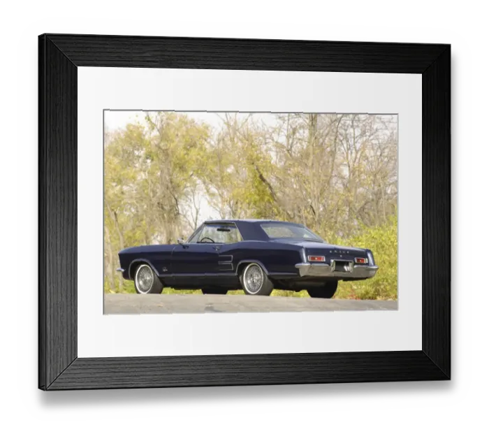 Framed Print : Buick Riviera 1963 Framed Print : Buick Riviera 1963