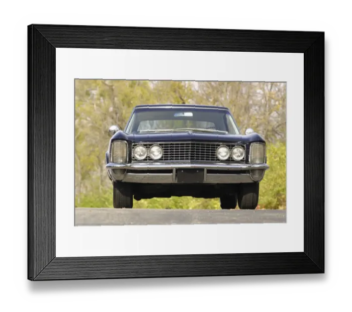 Framed Print : Buick Riviera 1963