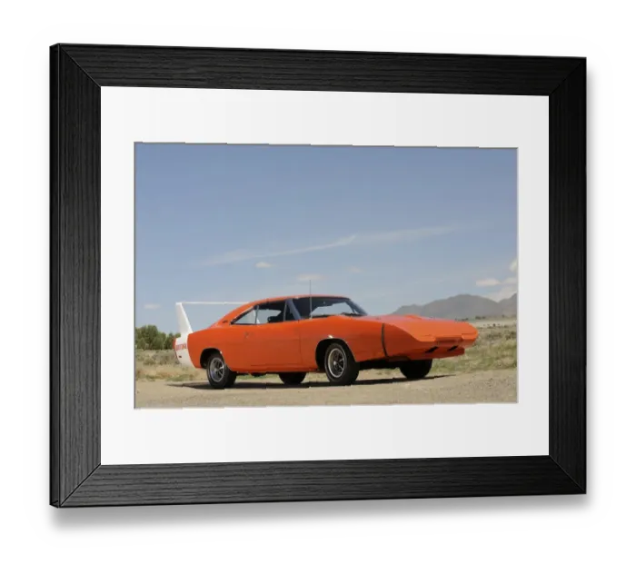 Framed Print : Dodge Charger Daytona Framed Print : Dodge Charger Daytona