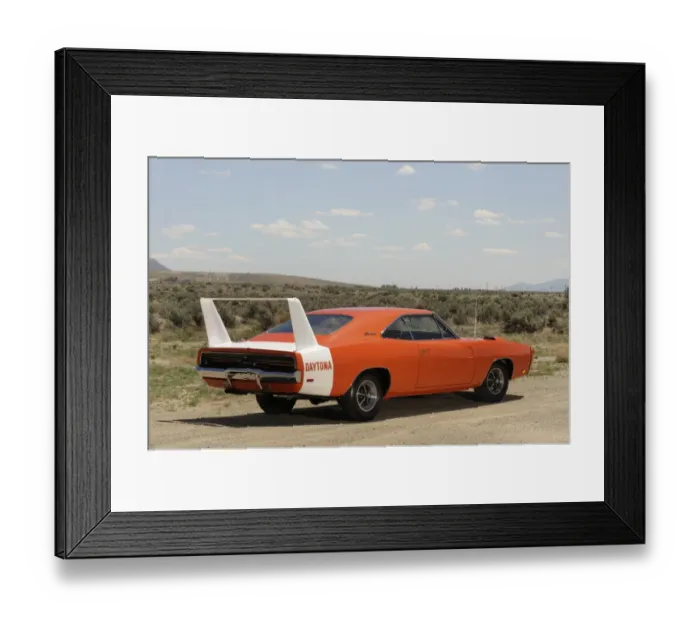 Framed Print : Dodge Charger Daytona Framed Print : Dodge Charger Daytona