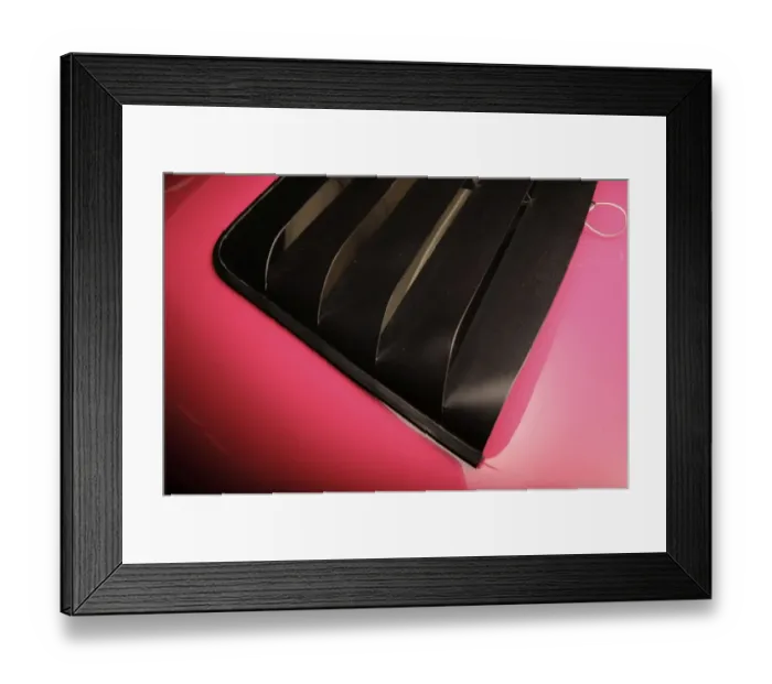 Framed Print : Dodge Challenger