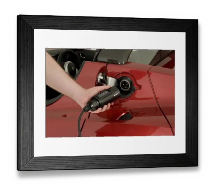 Framed Print : 2010 Tesla Roadster Framed Print : 2010 Tesla Roadster