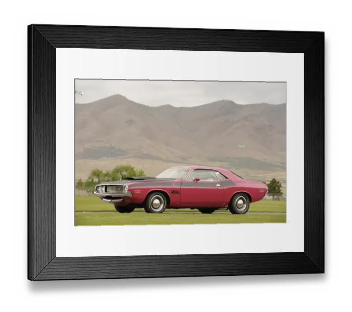Framed Print : Dodge Challenger Framed Print : Dodge Challenger