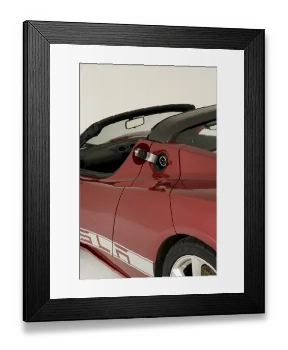 Framed Print : 2010 Tesla Roadster Framed Print : 2010 Tesla Roadster