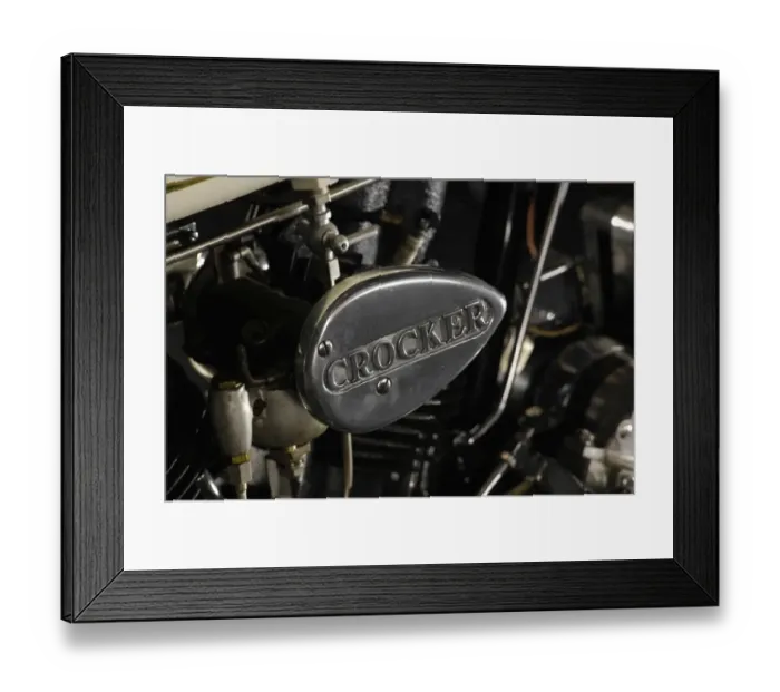 Framed Print : Crocker big tank