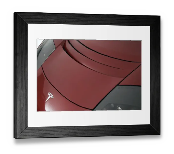 Framed Print : 2010 Tesla Roadster Framed Print : 2010 Tesla Roadster