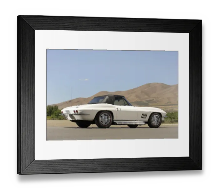 Framed Print : Chevrolet Corvette Framed Print : Chevrolet Corvette