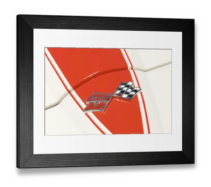 Framed Print : Chevrolet Corvette Framed Print : Chevrolet Corvette
