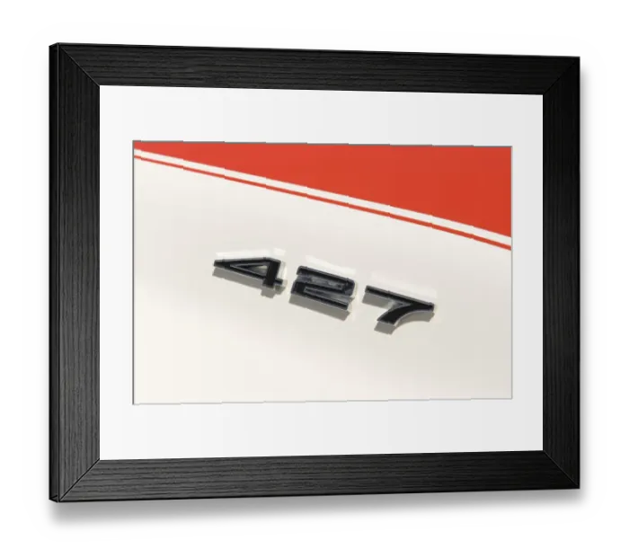 Framed Print : Chevrolet Corvette