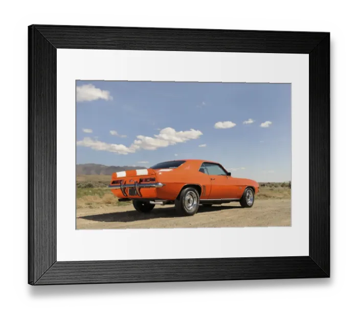 Framed Print : Chevrolet Camaro Framed Print : Chevrolet Camaro