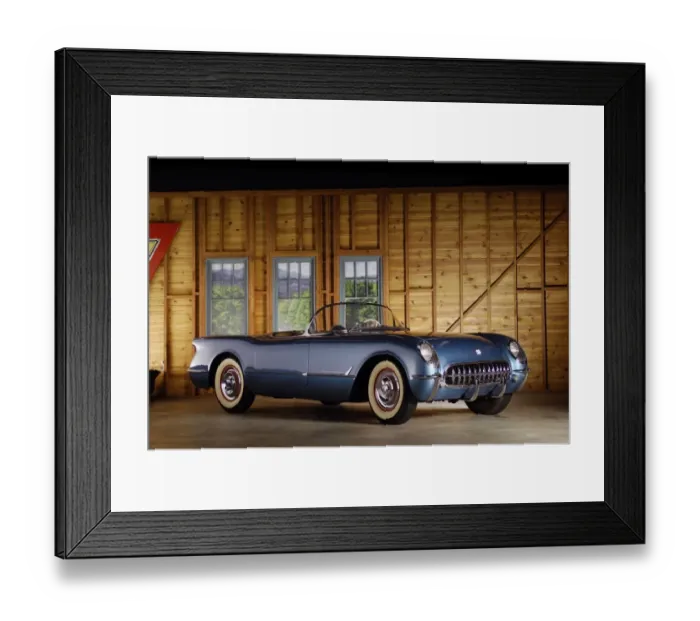 Framed Print : Chevrolet Corvette Framed Print : Chevrolet Corvette