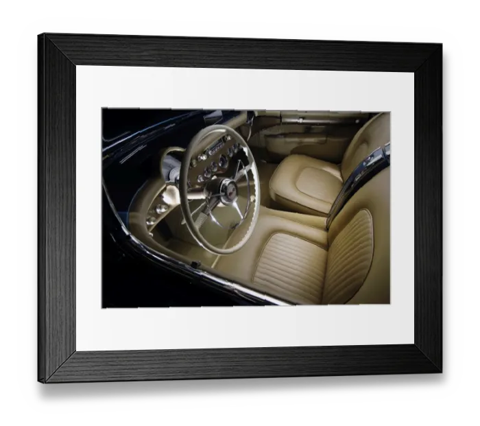 Framed Print : Chevrolet Corvette