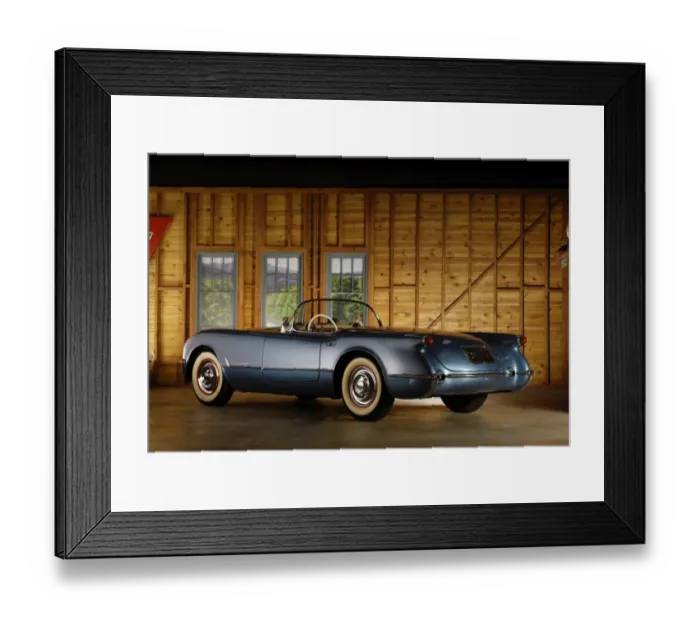 Framed Print : Chevrolet Corvette Framed Print : Chevrolet Corvette