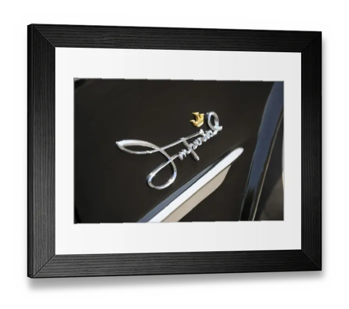Framed Print : Chrysler Imperial Framed Print : Chrysler Imperial