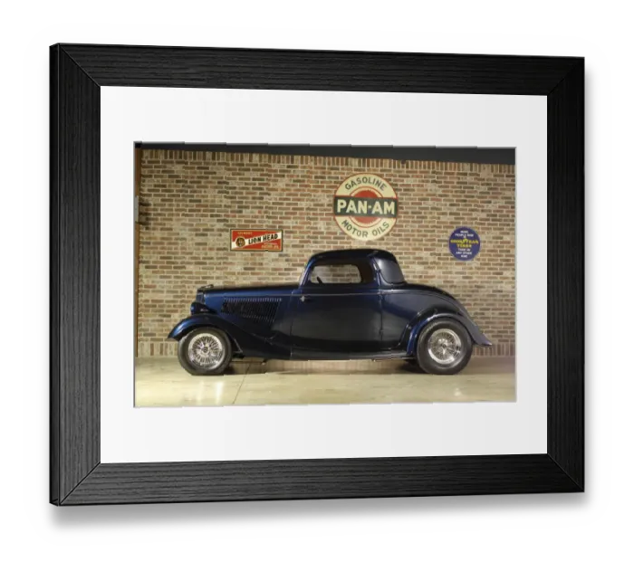 Framed Print : Ford coupe custom Framed Print : Ford coupe custom