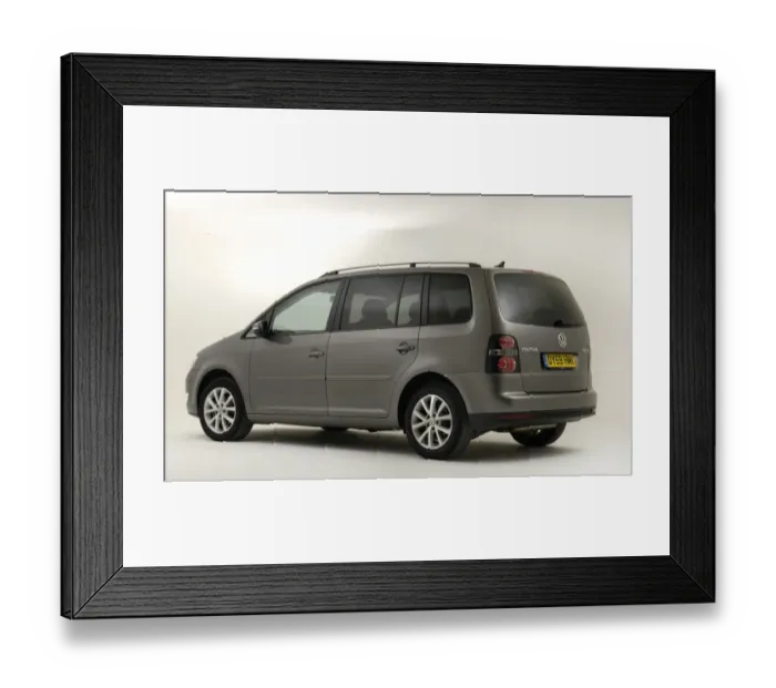 Framed Print : 2009 Volkswagen Touran TDi Framed Print : 2009 Volkswagen Touran TDi