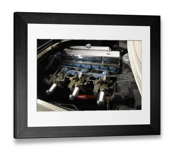 Framed Print : Chevrolet Corvette