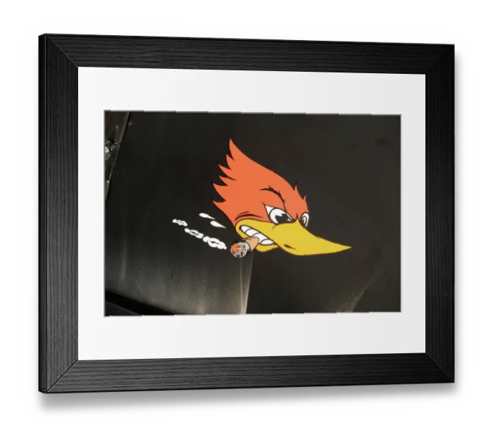 Framed Print : Ford burning desire