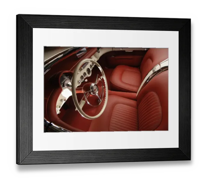 Framed Print : Chevrolet Corvette Framed Print : Chevrolet Corvette