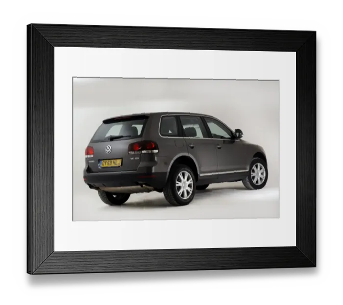 Framed Print : 2009 Volkswagen Touareg V6 Tdi Framed Print : 2009 Volkswagen Touareg V6 Tdi