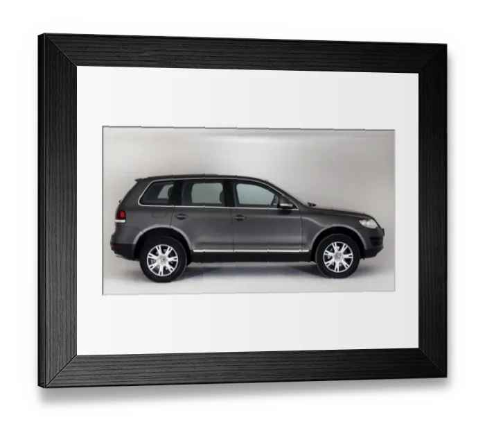 Framed Print : 2009 Volkswagen Touareg V6 Tdi