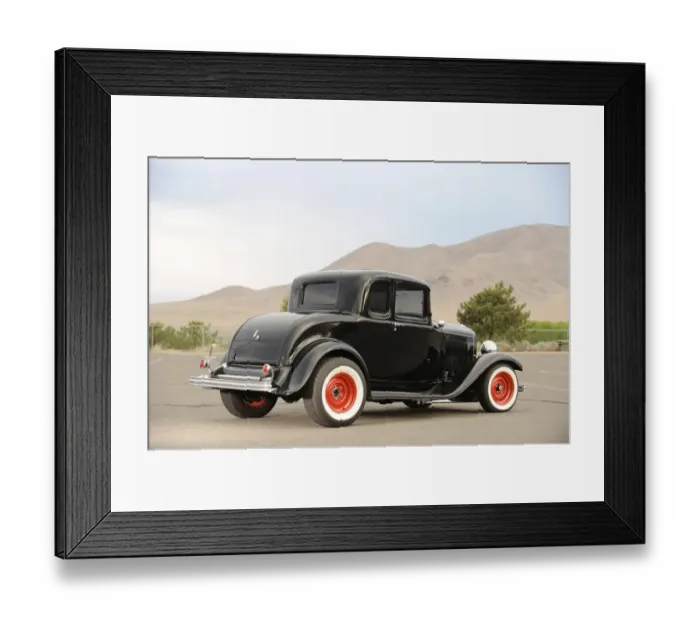 Framed Print : Ford 5 window coupe Framed Print : Ford 5 window coupe