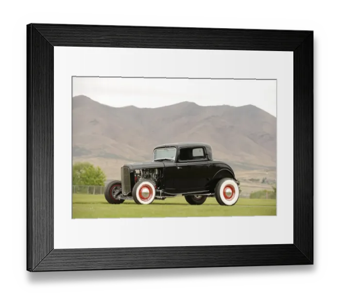 Framed Print : Ford 3 window coupe Framed Print : Ford 3 window coupe