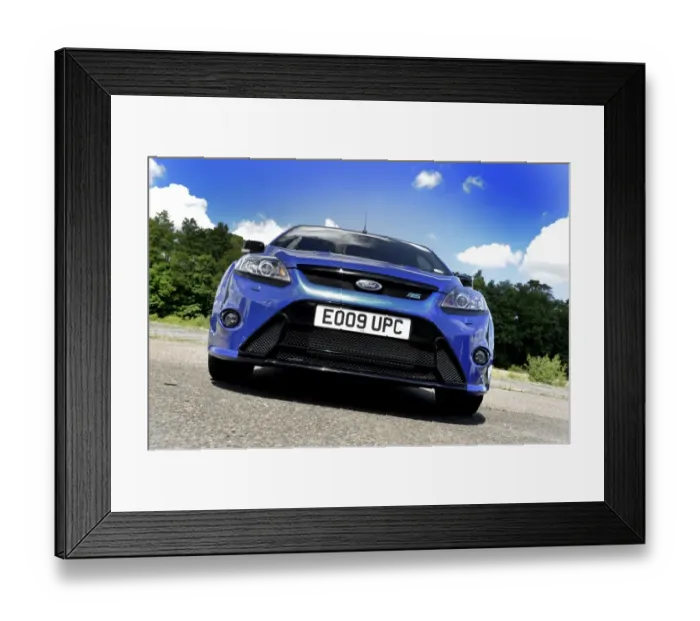 Framed Print : Ford Focus RS 2009