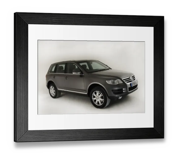 Framed Print : 2009 Volkswagen Touareg V6 Tdi Framed Print : 2009 Volkswagen Touareg V6 Tdi