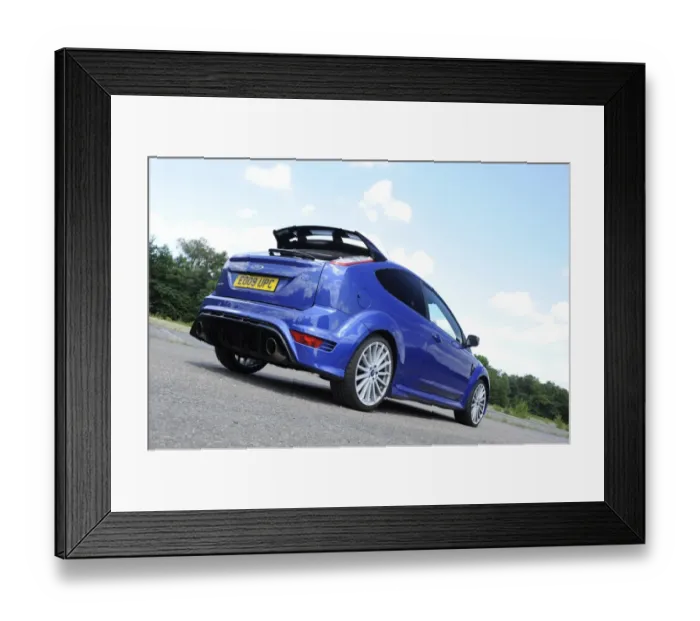 Framed Print : Ford Focus RS 2009 Framed Print : Ford Focus RS 2009