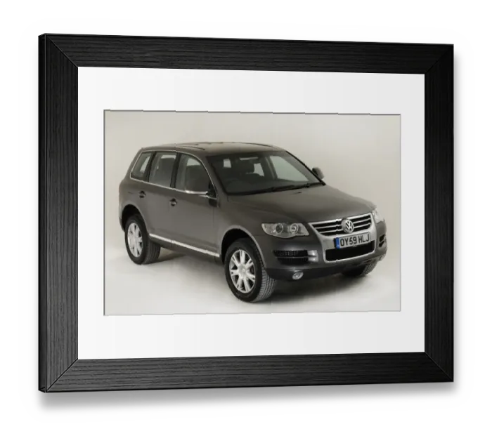Framed Print : 2009 Volkswagen Touareg V6 Tdi